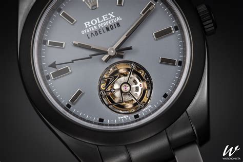 tourbillion rolex|rolex milgauss labelnoir tourbillon.